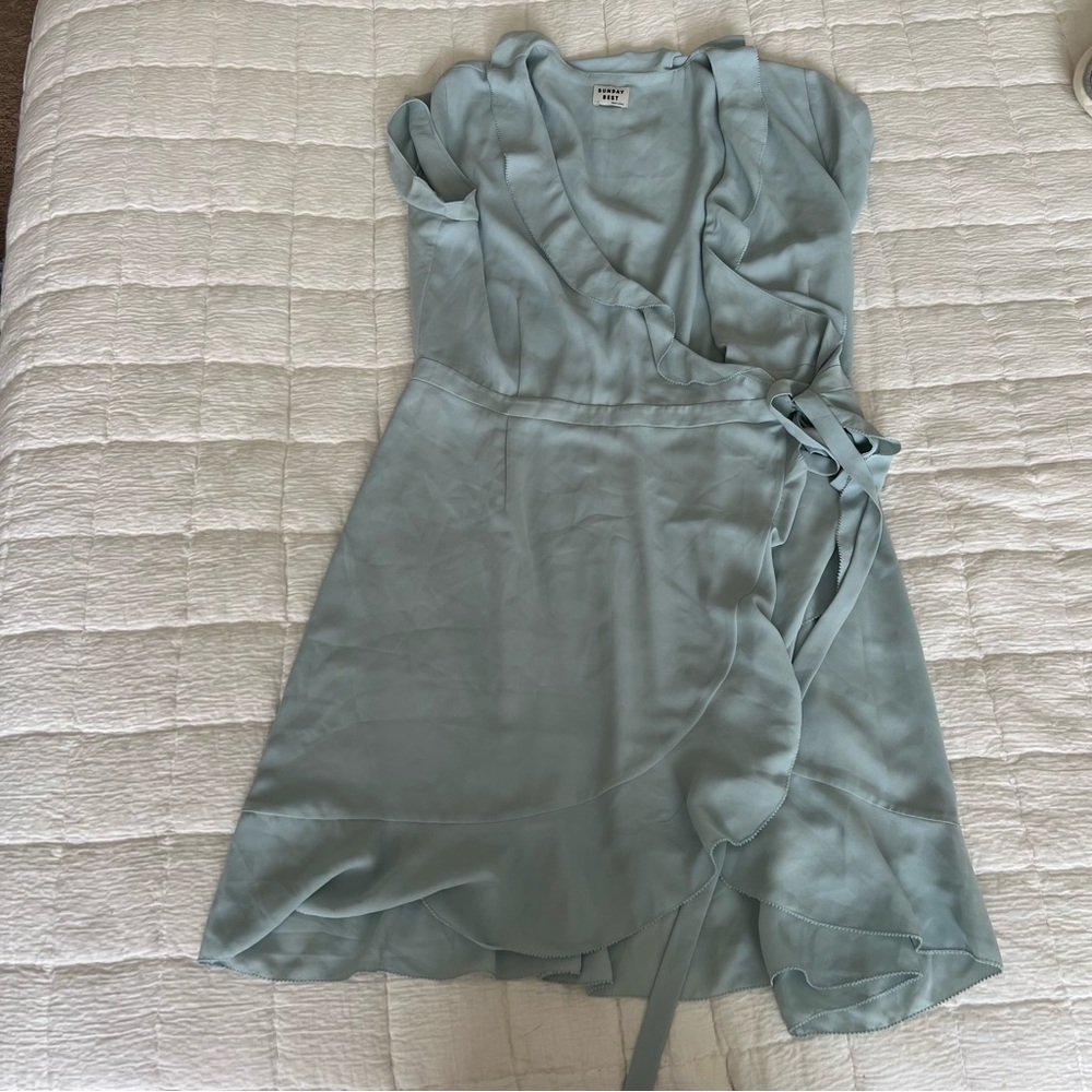aritzia wrap dress
